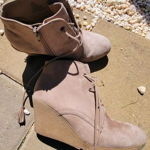 Mia Wedge Booties